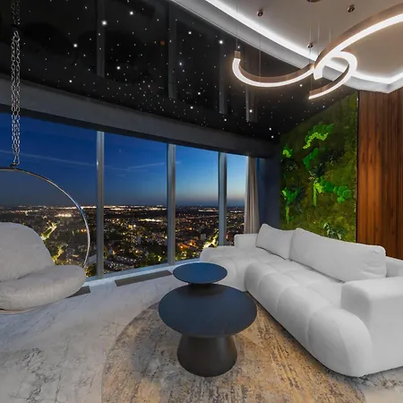 In The Sky - W Sky Tower Apartment Wroclaw